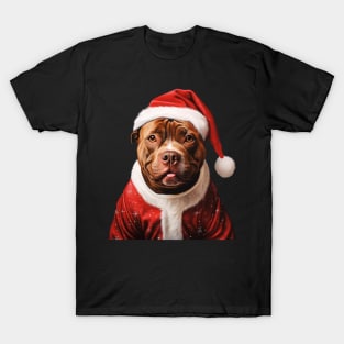 American bully Chirstmas time T-Shirt